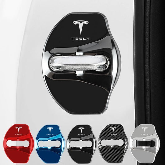 Suitable for Tesla door lock cover Model 3/Model X/Model Y modified door protection buckle door lock cover